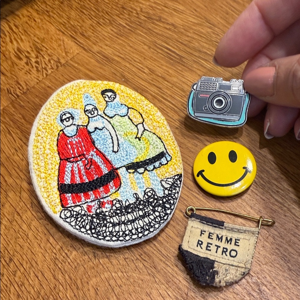 Assorted Pins- Set of 4